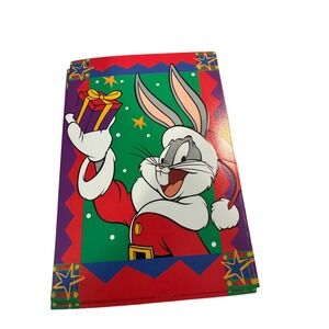 Vintage 1999 Looney Tunes‎ Bugs Bunny Christmas Cards Set of 32 Cleo Made USA